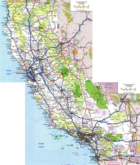 california cities map|detailed road map of california.